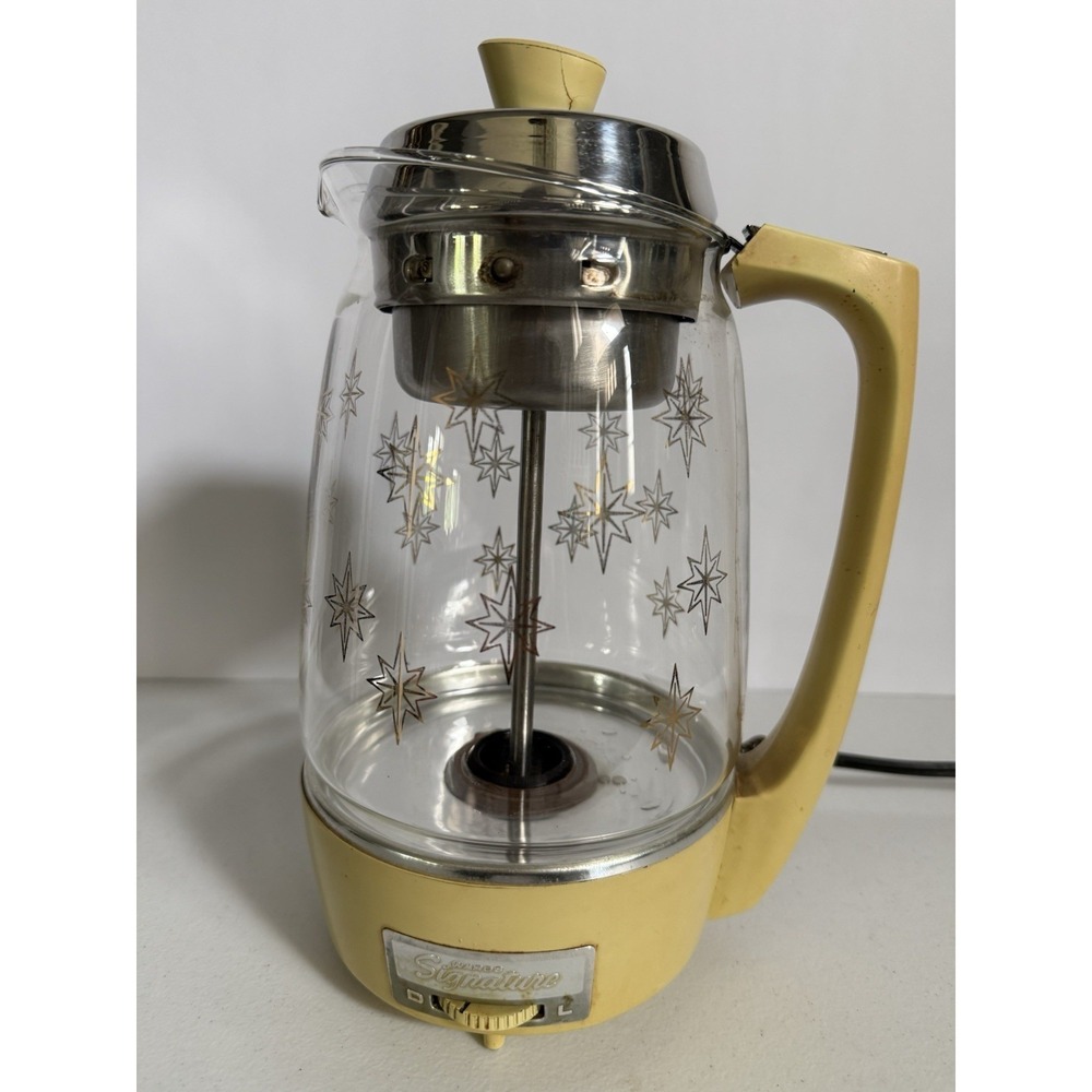 1960s MCM Montgomery Ward Signature Atomic Coffee Percolator  WORKING